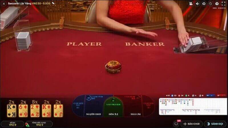 Baccarat Lộc vàng link vao w88.com