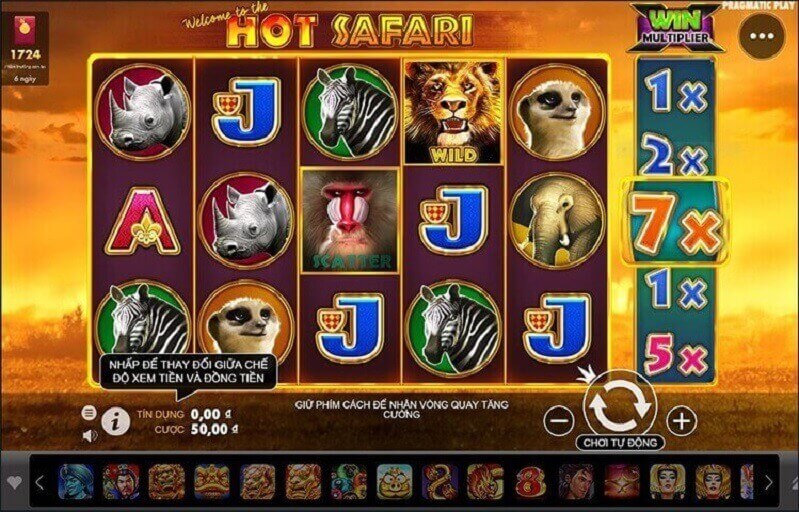 Hot Safari game tai w88