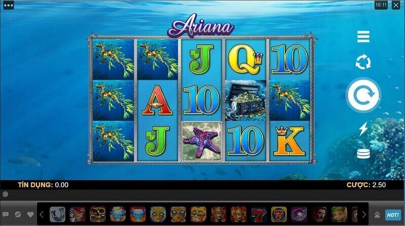 slot Ariana nha cai w88.com