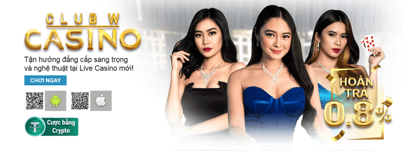club casino w tại w88