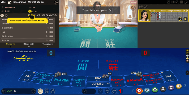 ưu điểm khi chơi baccarat tại w88