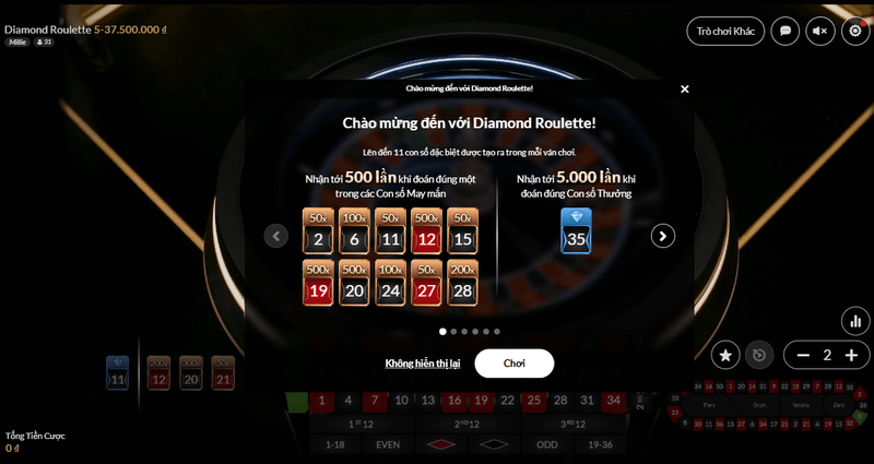 cách chơi roulette w88