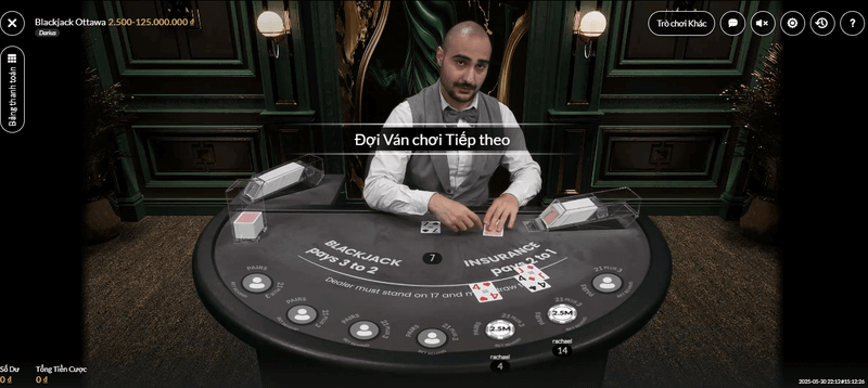 hướng dẫn chơi blackjack ottawa tại w88