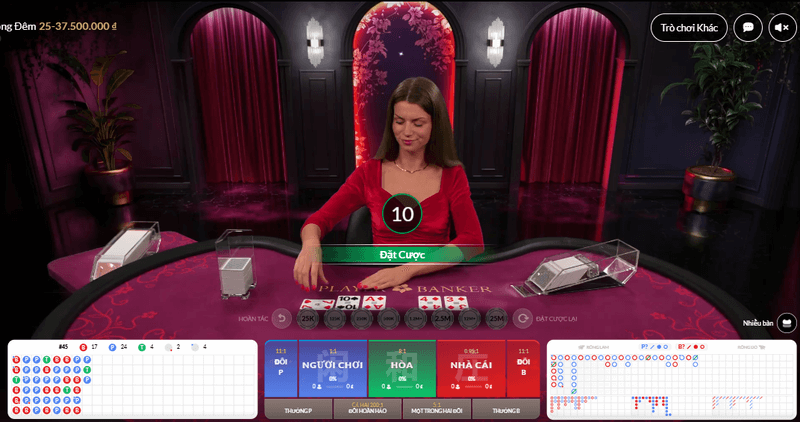 kinh nghiệm chơi baccarat w88