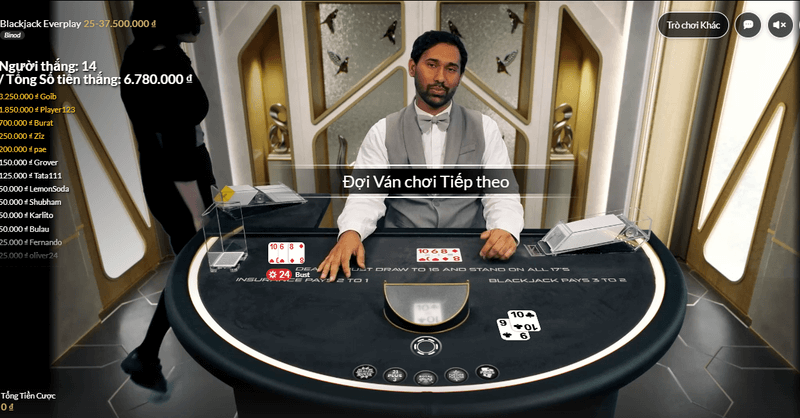 kinh nghiệm chơi blackjack w88