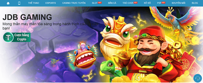 sảnh bắn cá JDB gaming